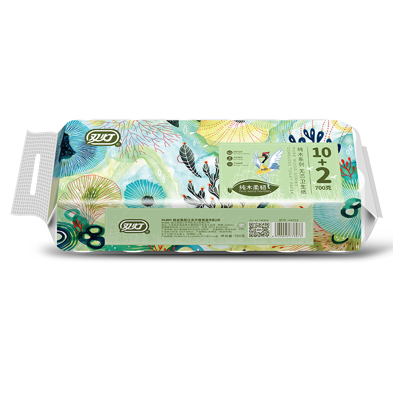 純木柔韌系列700無(wú)芯卷紙（4
